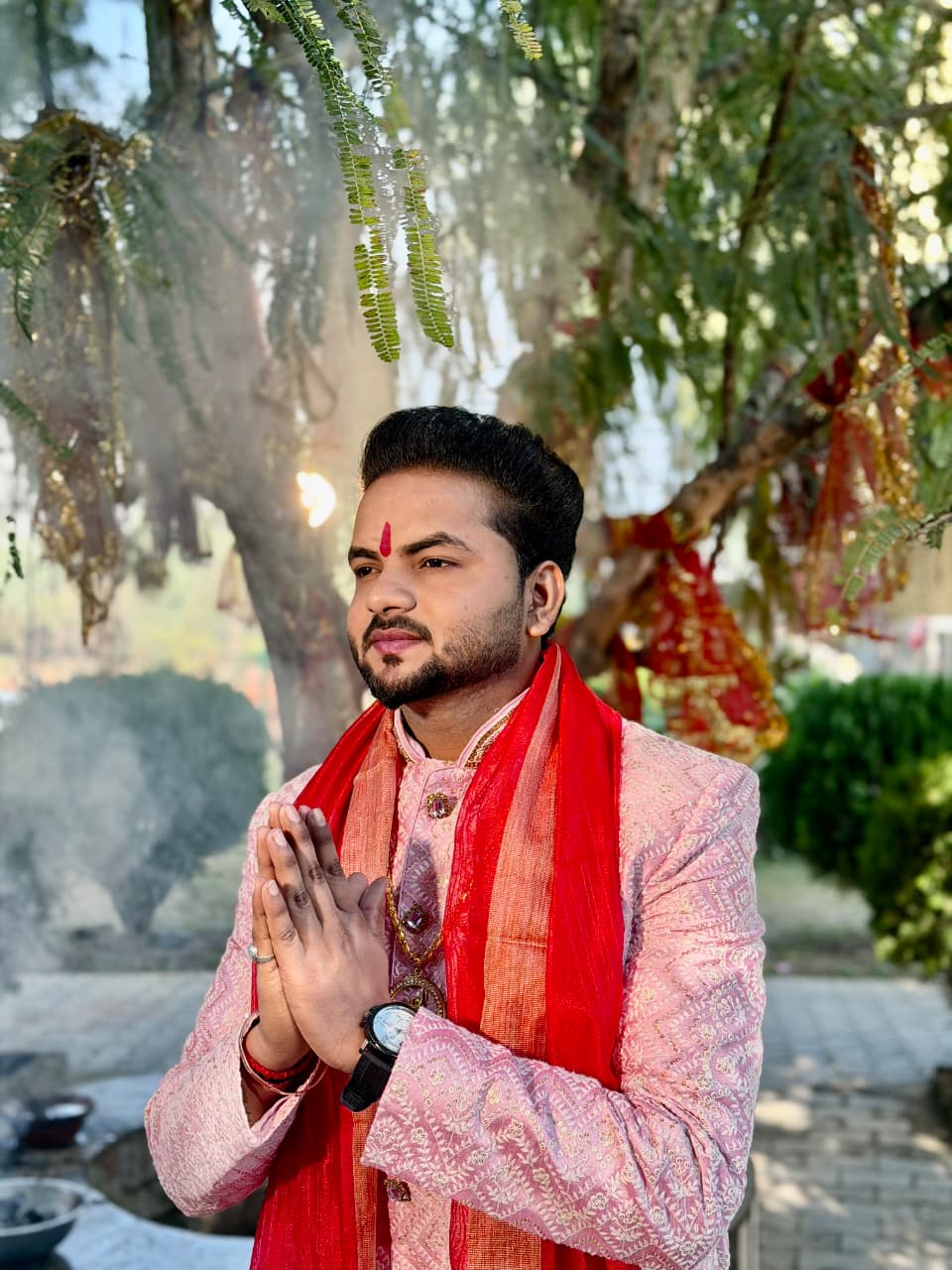 Vikramjeet Vicky devotional portrait